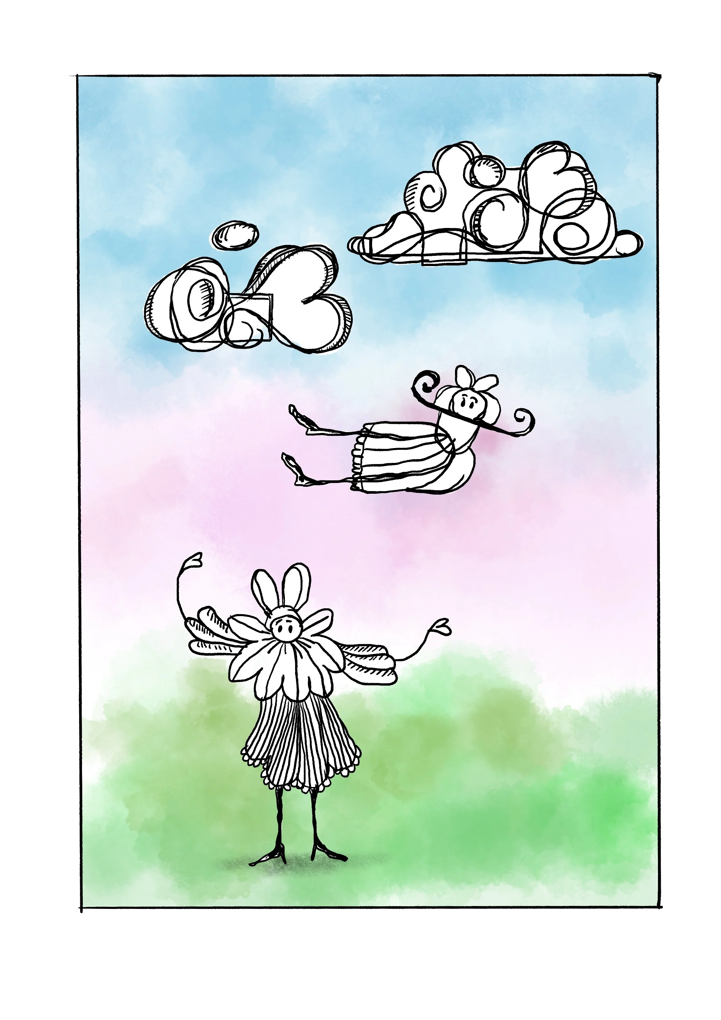 Fabelmeisjes / vrij werk