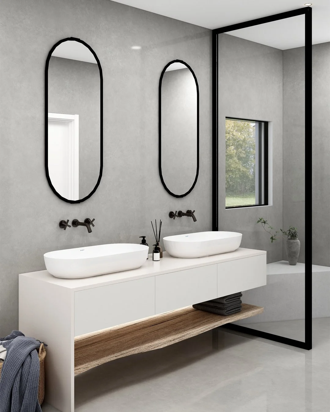 House Esterhuizen - Bathroom!
...
I had the pleasure of working with @_metanoia_studios_ recently on a stunning interior renovation for a residential project. 

They tasked us with creating some 3D renders to help them visualise and communicate their