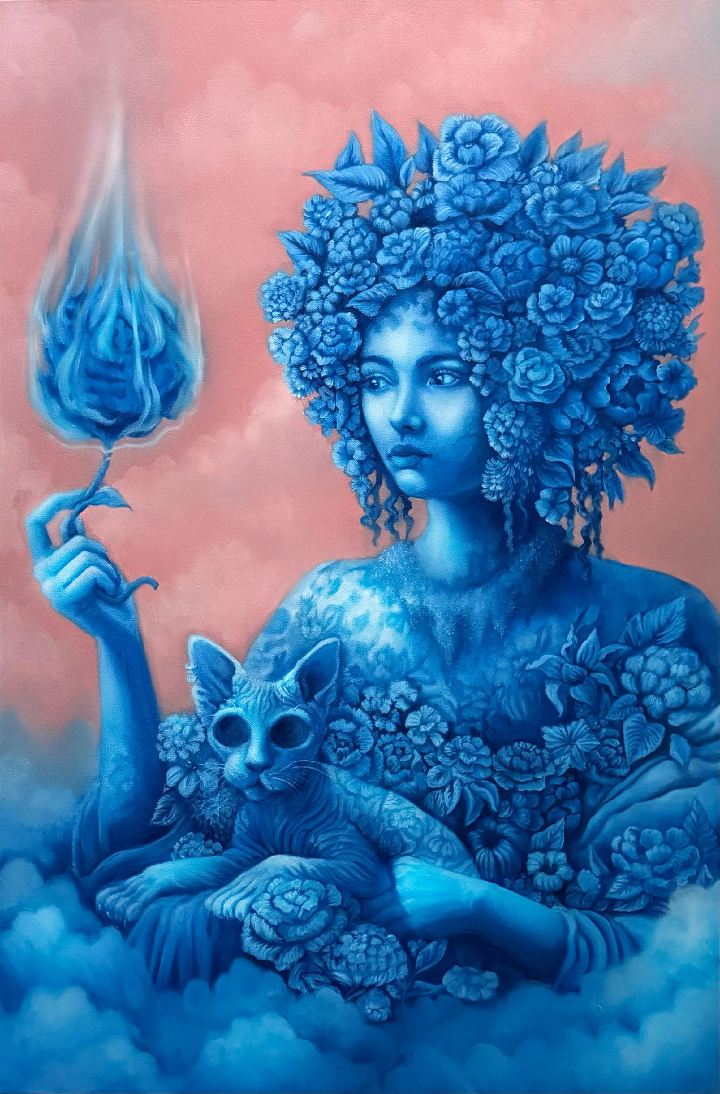 Innocence Infernal
Oil on Canvas  /24" x 36"/ 
2025