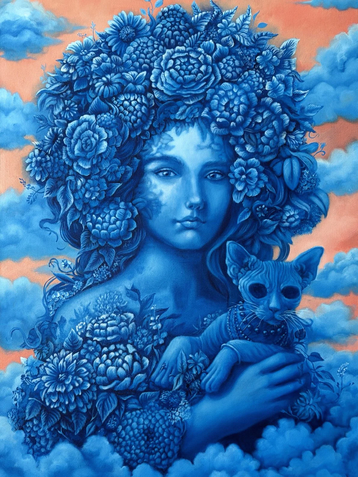 Little Monarch of Make Believe
Oil on Canvas
 /24" x 36"/
2025