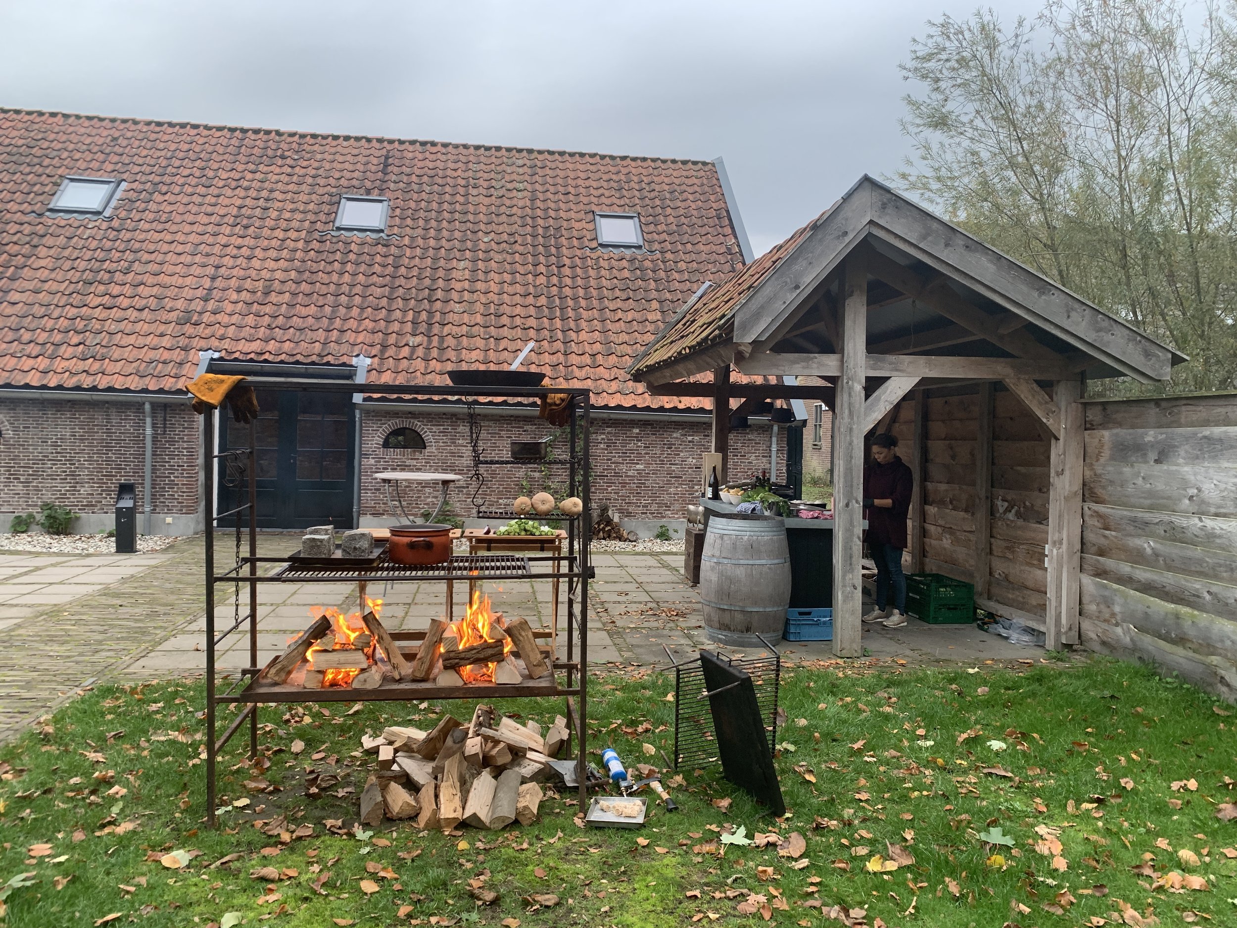 Stal van Eijck op Landgoed Vollenhoven, is volledig getransformeerd tot een duurzame eventlocatie die De Vuurplaats gebruikt voor feesten en partijen. 