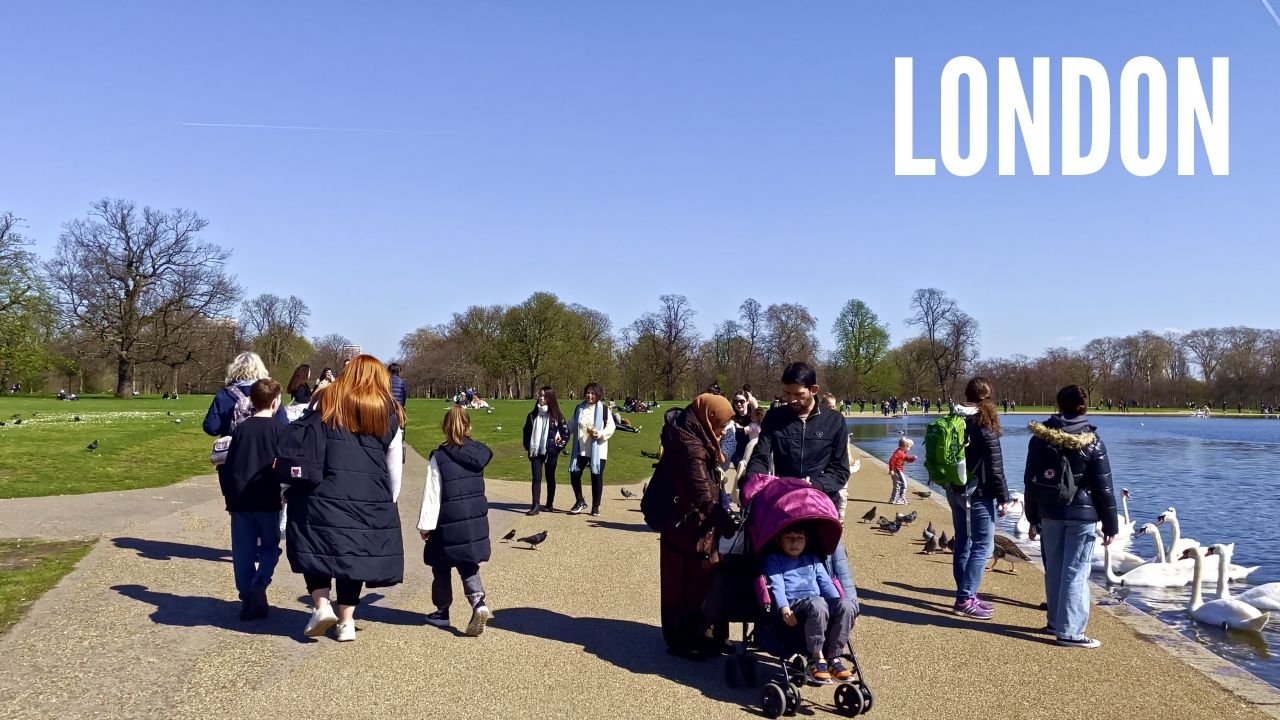 A Pleasant Spring Walk in Hyde Park and Kensington Gardens