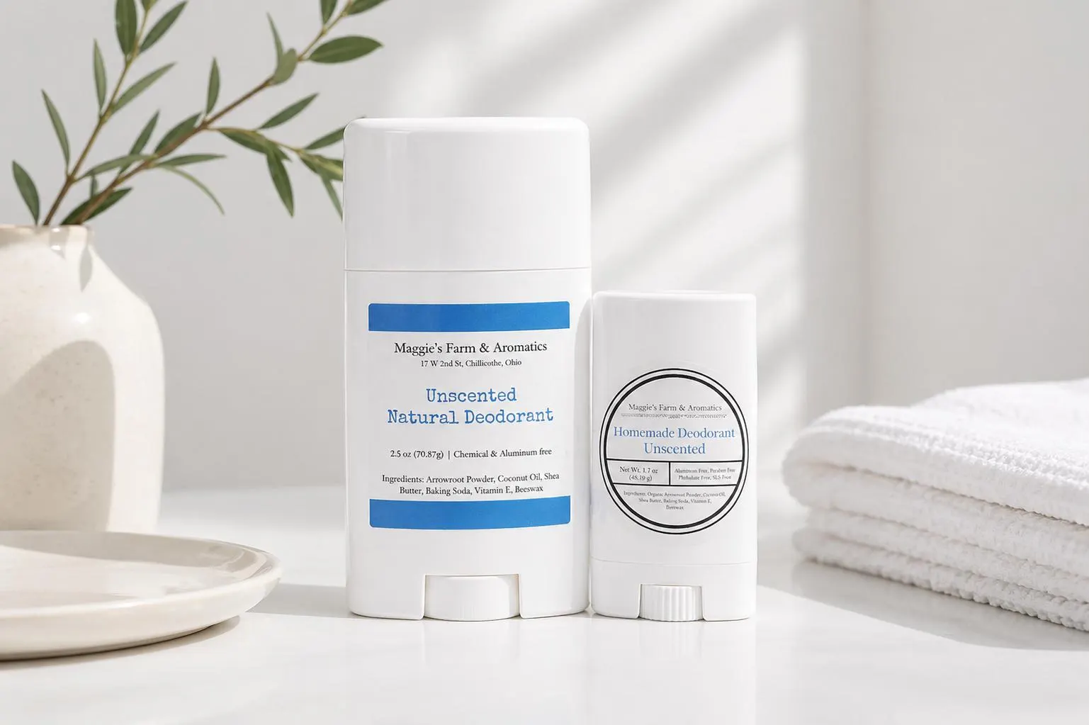 All Natural Deodorant/ Essential Oils/ chemical free deodorant