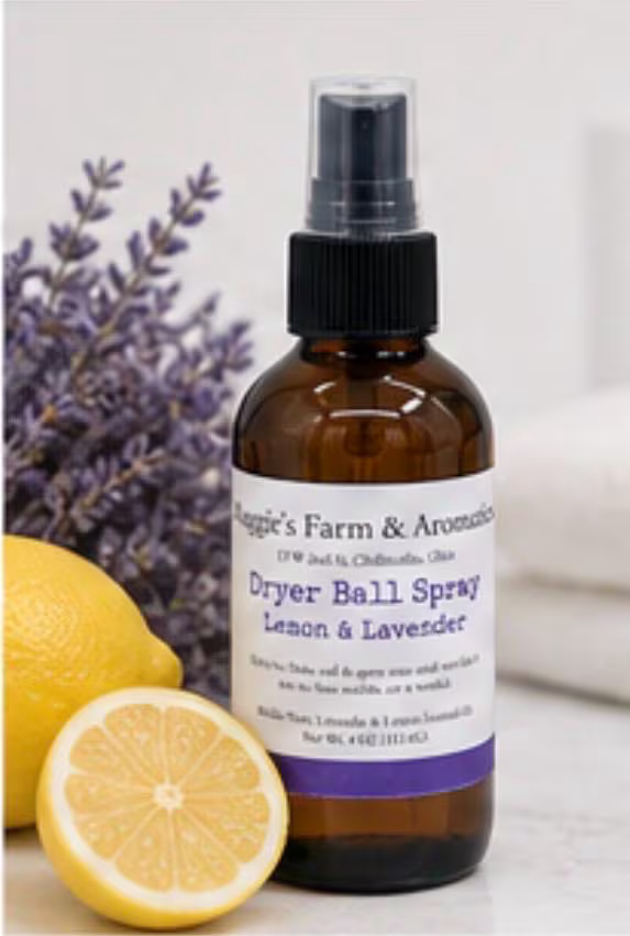 Dryer Ball Essential Oil Blend/ lavender and lemon essential oil