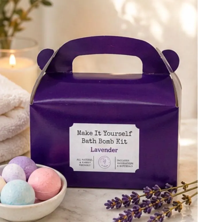 All Natural Make Your Own Bath Bomb Kit/ Bath Bomb Kit/ DIY