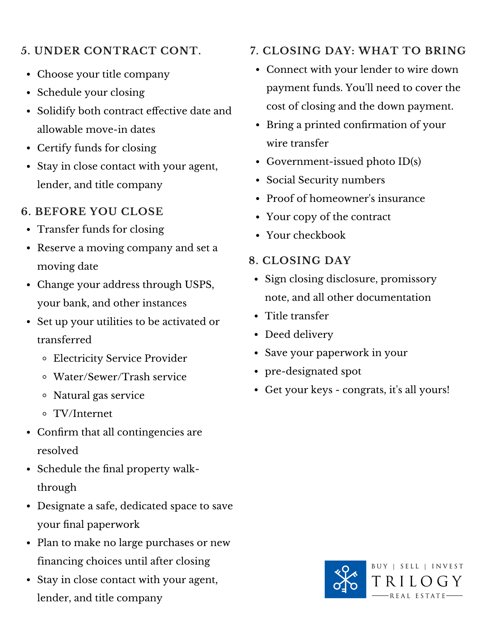 Guide to Buying — Louella Fraser Real Estate