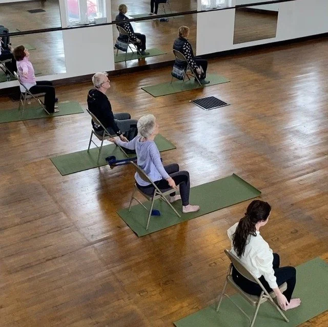 At Northern Life Yoga, we believe yoga should be for everyone. Our Chair Yoga program is a beacon of inclusivity, making the transformative power of mindful movement accessible to all. Whether you're managing mobility challenges, recovering from an i