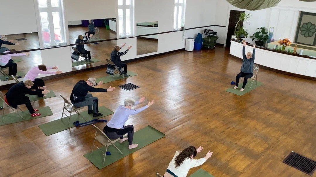 Don't let the simplicity of the chair mislead you; chair yoga offers a complete spectrum of benefits for your physical and mental well-being. It strengthens core muscles, improves flexibility, and enhances balance. Far from being a limited version, t