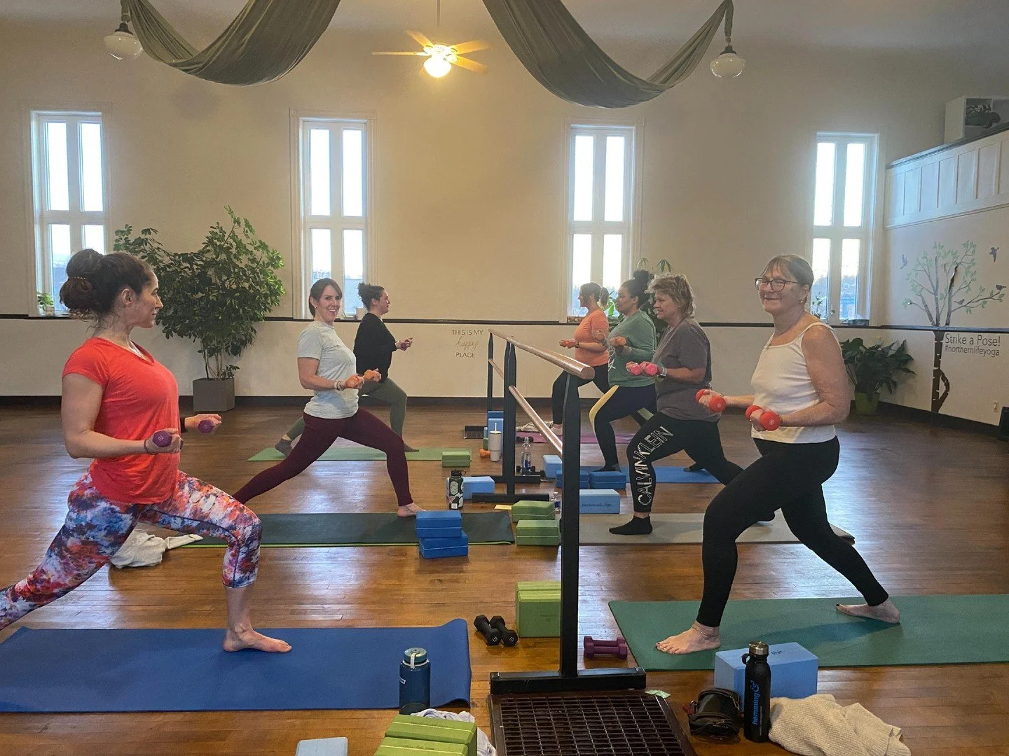 At Northern Life Yoga, we believe true transformation comes from shared human connection. 🧘 ♀️ Our studio is more than just a place to practice; it's a vibrant community where individual stories intertwine with collective support. Our beautifully re