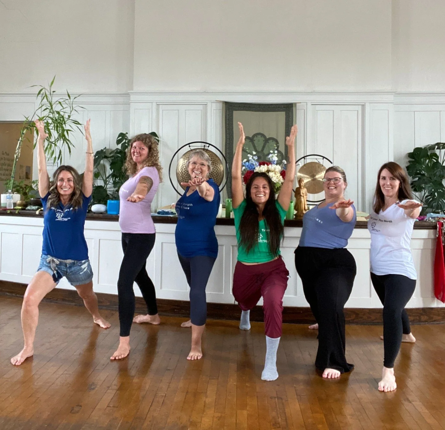 Elevate your well-being by practicing with others. Sharing mindful experiences triggers the release of feel-good chemicals like oxytocin, dopamine, and serotonin in your brain. This natural internal boost makes group classes not just physically benef