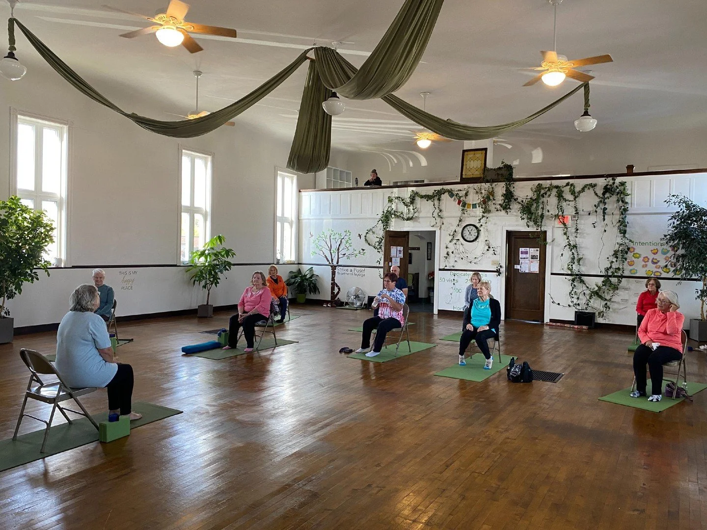 Did you know the chair can actually deepen your yoga practice? Far from being a limited version, the chair at Northern Life Yoga serves as a powerful tool to refine your movements. It provides stability, helping you improve alignment and enabling a m