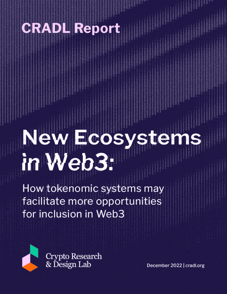 New Ecosystems in 3 — CRADL