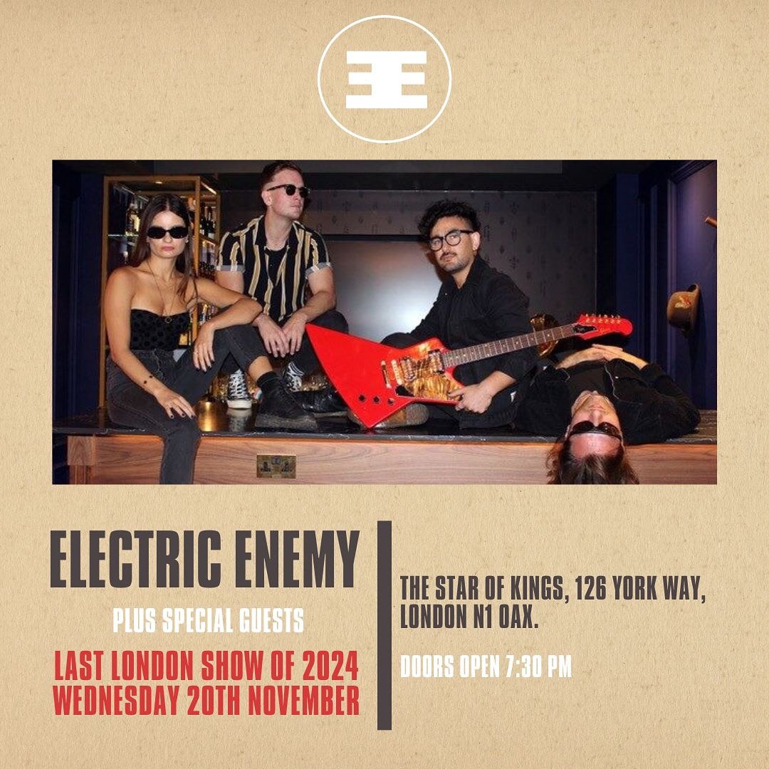 FREE GIG @starofkings on 20th November in London
🙌
That&rsquo;s right, to say a MASSIVE thank you to all of you for your amazing support this year, we are playing our final London gig of the year FOR FREE!
❤️
You still need to reserve a ticket so ma