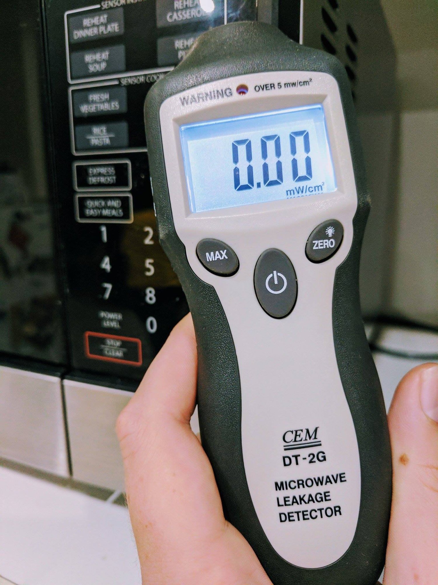 Microwave Radiation Leakage Testing Onsite testing Perth