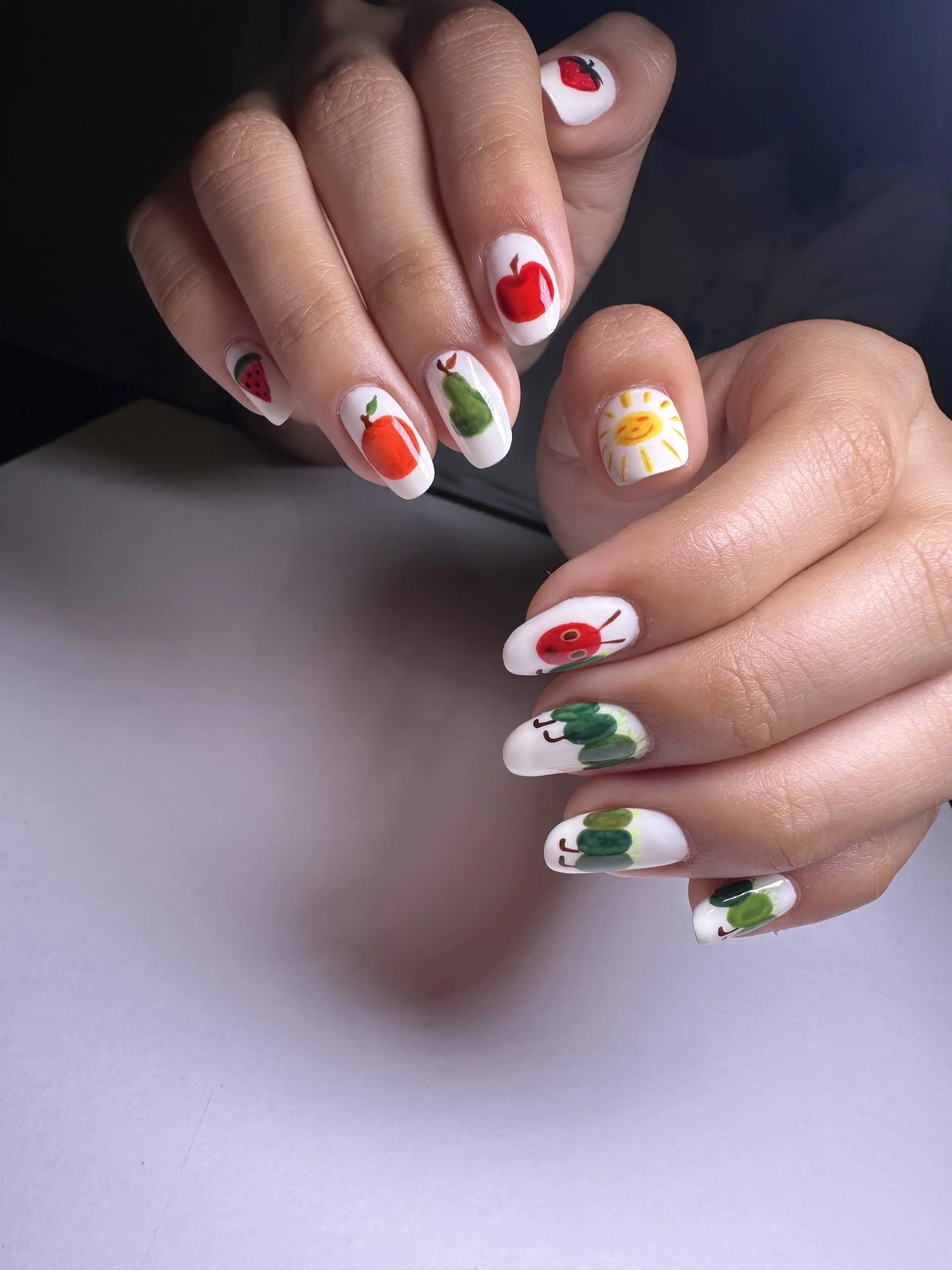 The Very Hungry Caterpillar Nails Are Here, and Teachers and Book Clubs Are Leading the Trend