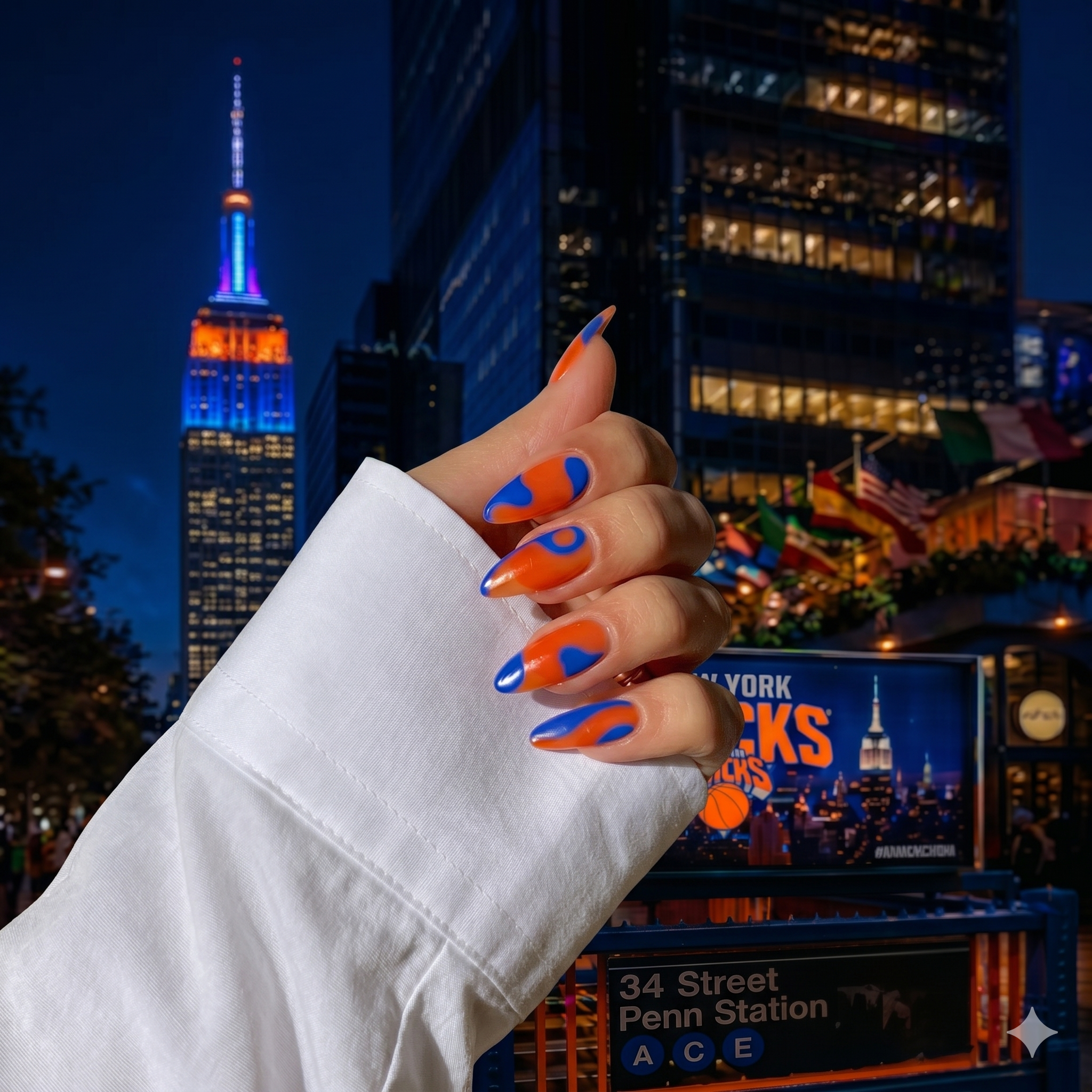 Knicks Manicure Ideas We Love