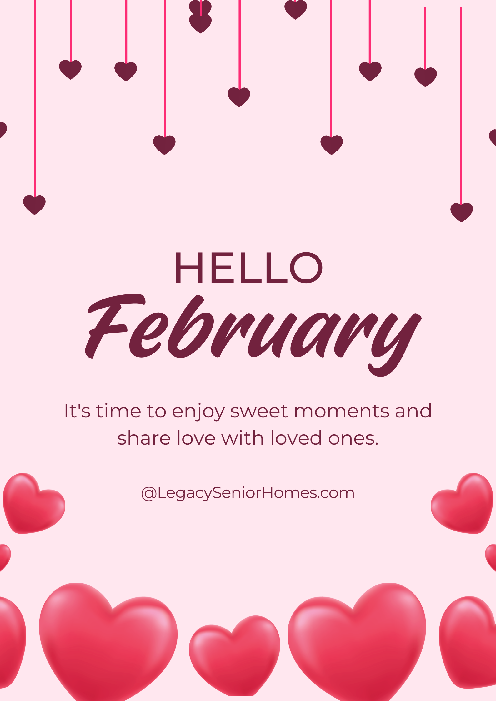February at Legacy Senior Living: A Month Filled with Love