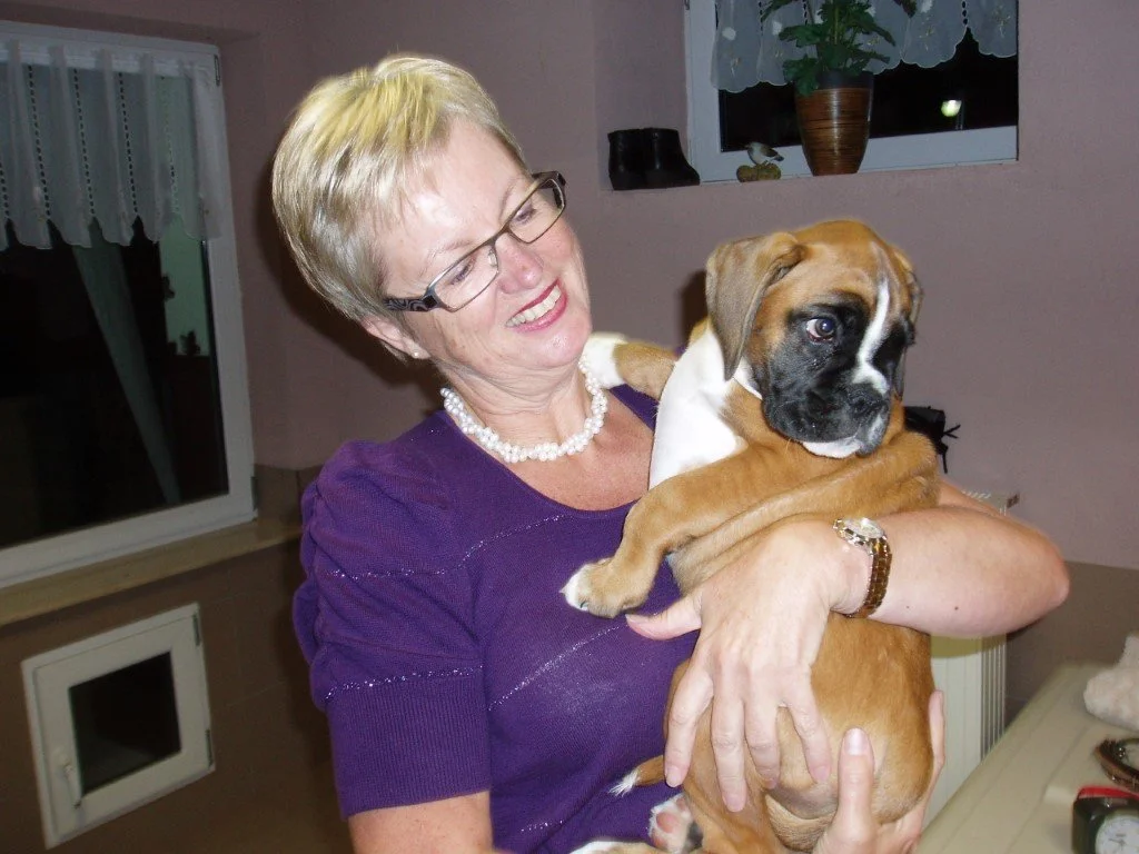 Otte uger gammel og klar til at komme med hjem til Haderslev. 