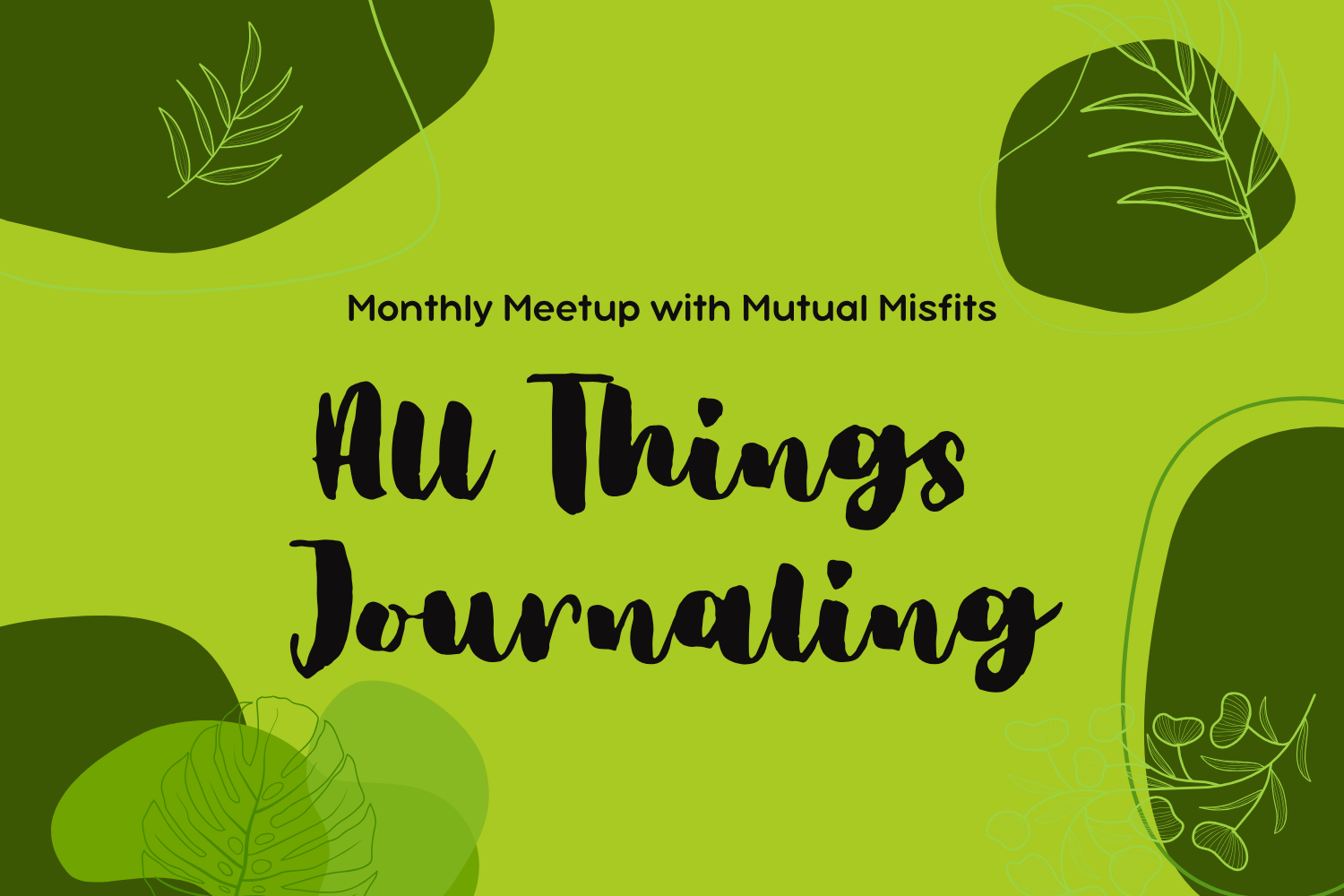 Monthly Journaling & Collage Club