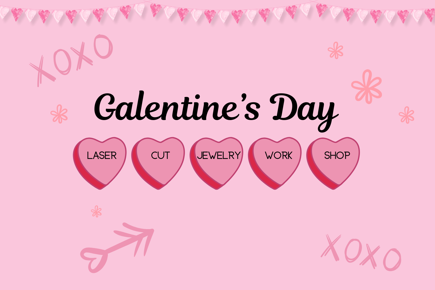 Galentine’s Day Glowforge Jewelry Workshop (Ages 21+)