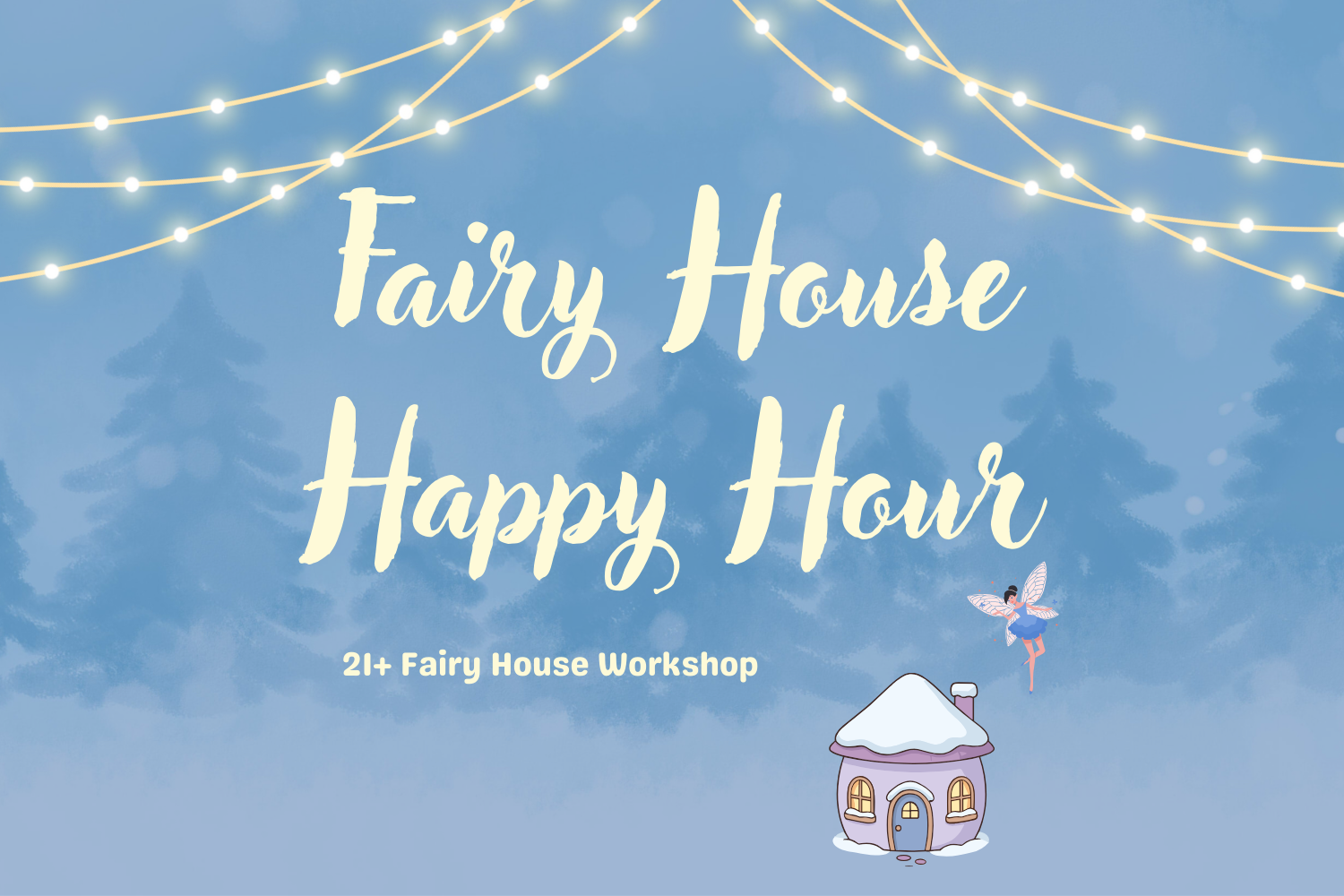 Fairy House Workshop: Winter Wonderland Lighthouses