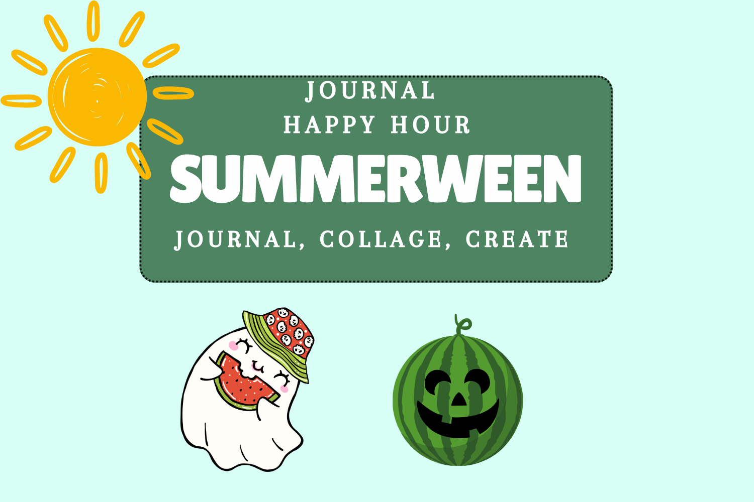 DIY Journaling Happy Hour: Summerween Edition (Ages 18+)