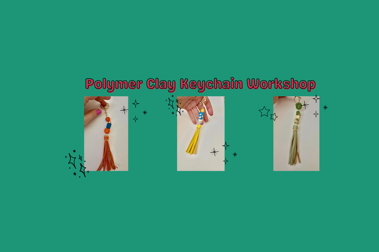 Polymer Clay Keychain Workshop