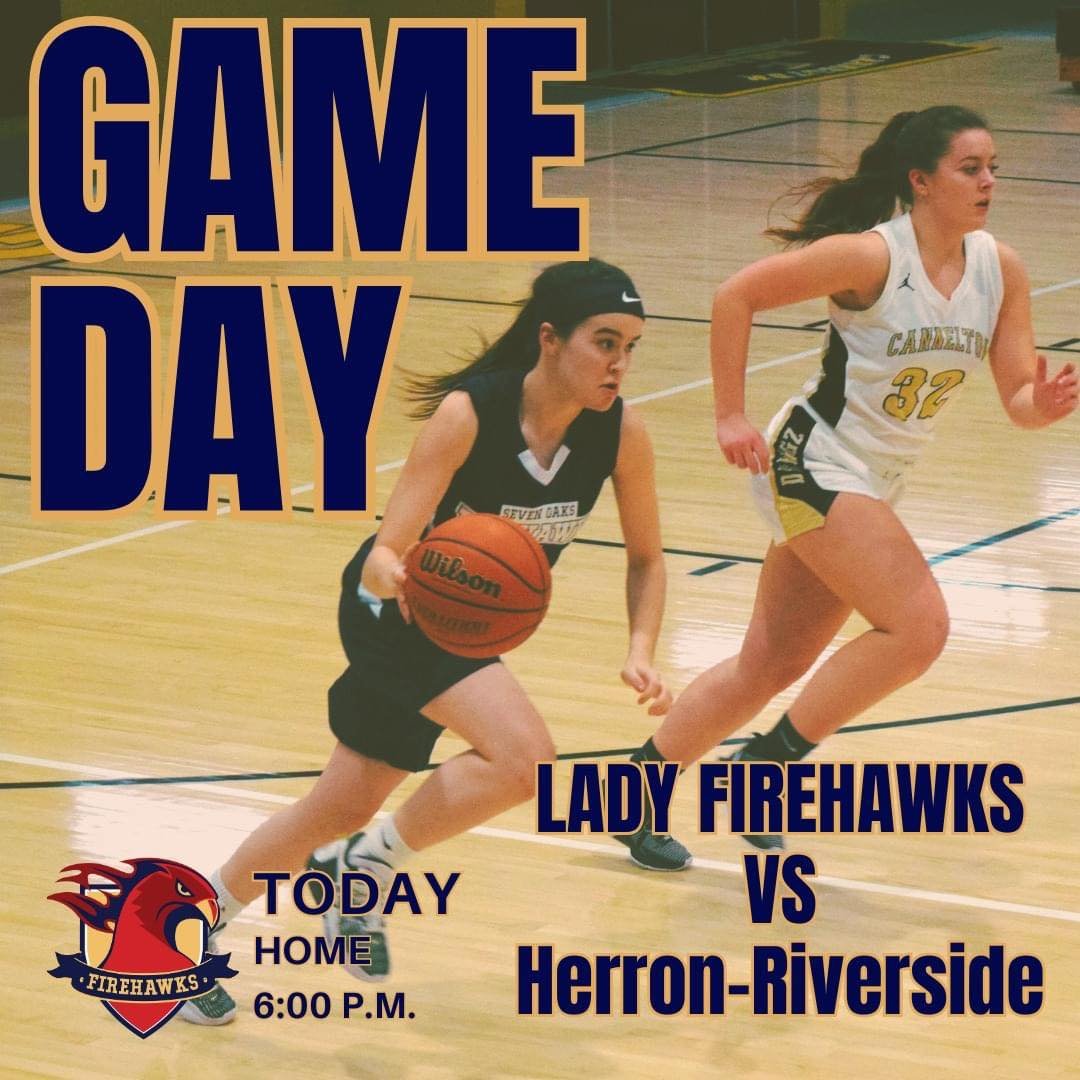 TONIGHT is our Varsity Lady Firehawks' first game of the season! Join us at HOME at 6 p.m.!