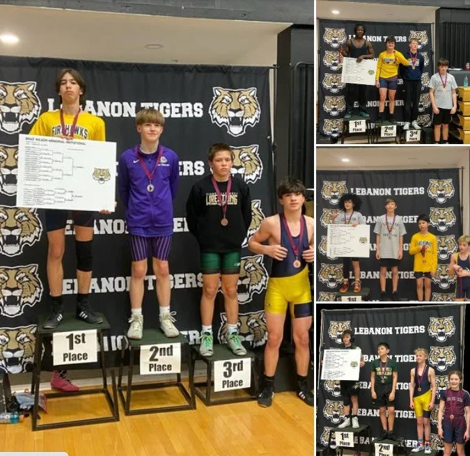 Congrats Middle School Wrestling