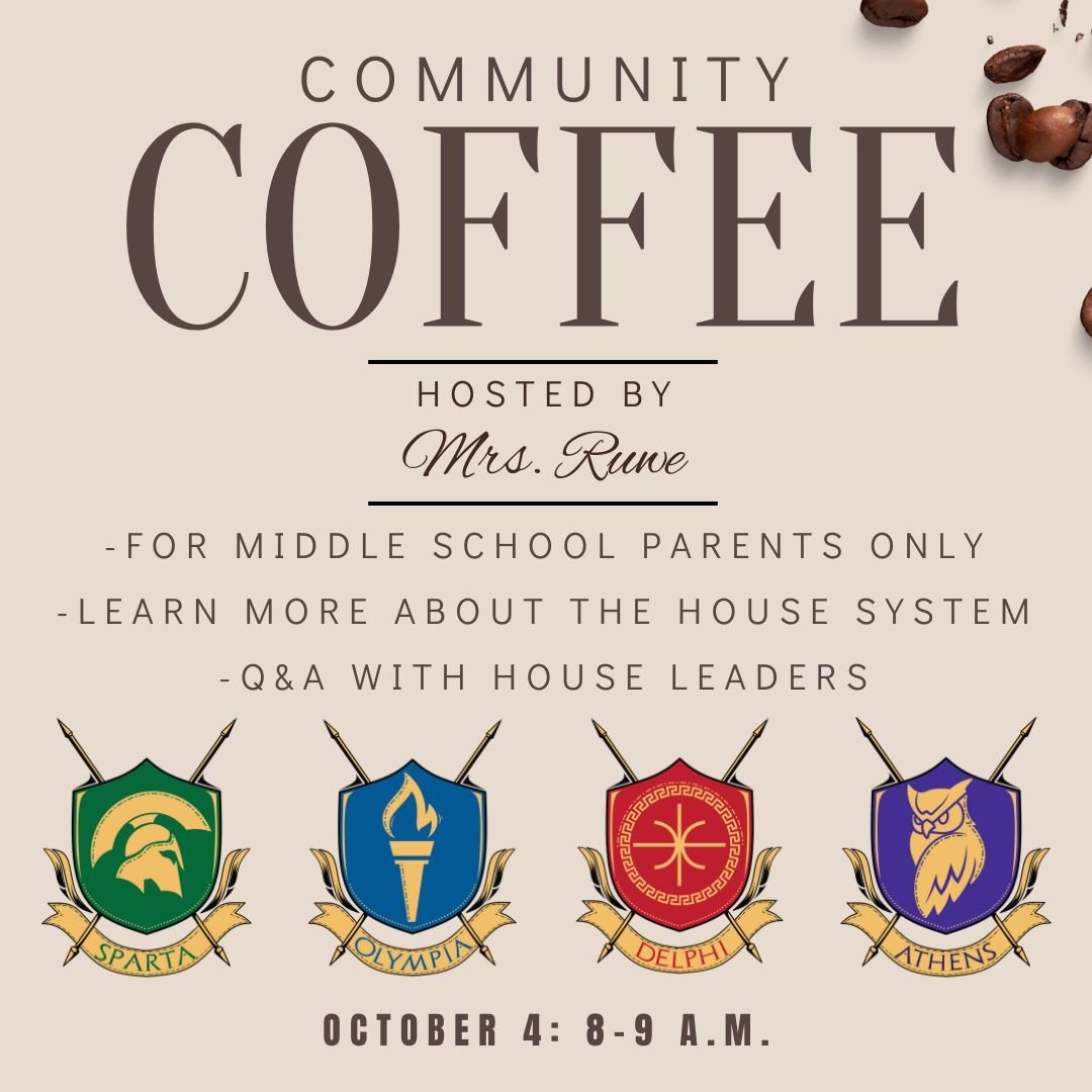 Middle School House System Community Coffee