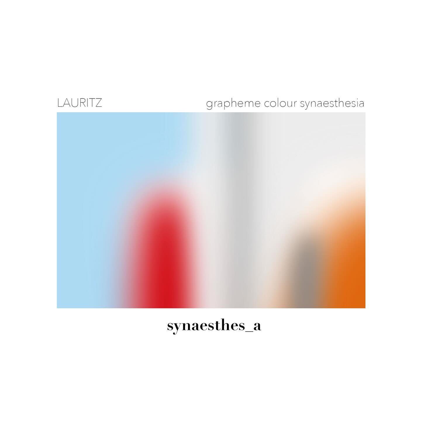 WHAT&rsquo;S YOUR NAME &amp; DID I PICK IT TOO? Grapheme colour Synaesthesia is the automatic and involuntary association of colour with letters, numbers and words.

I see the colours projected onto the paper or screen, which always blows people&rsqu