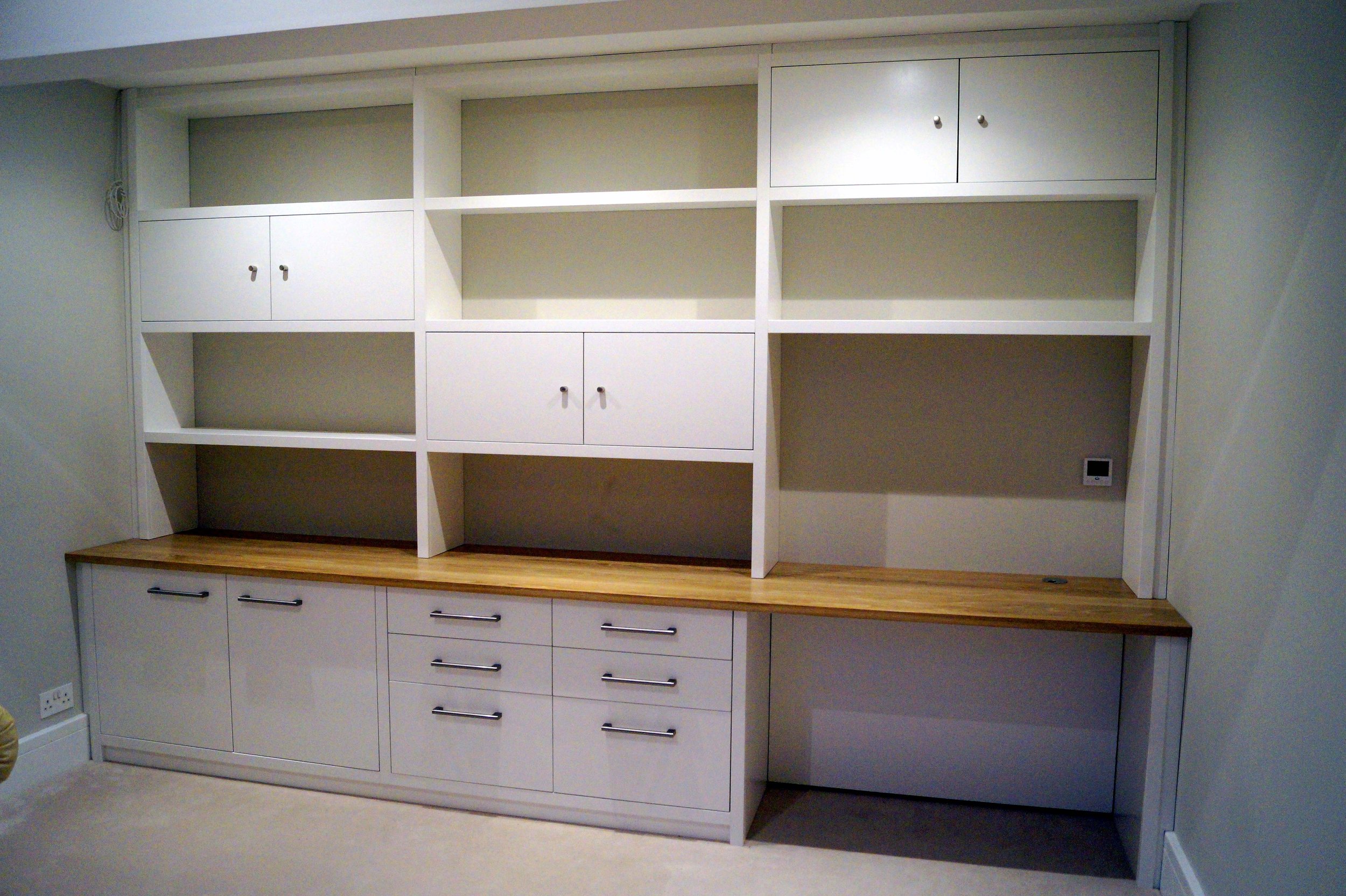 A home study that fits on one wall