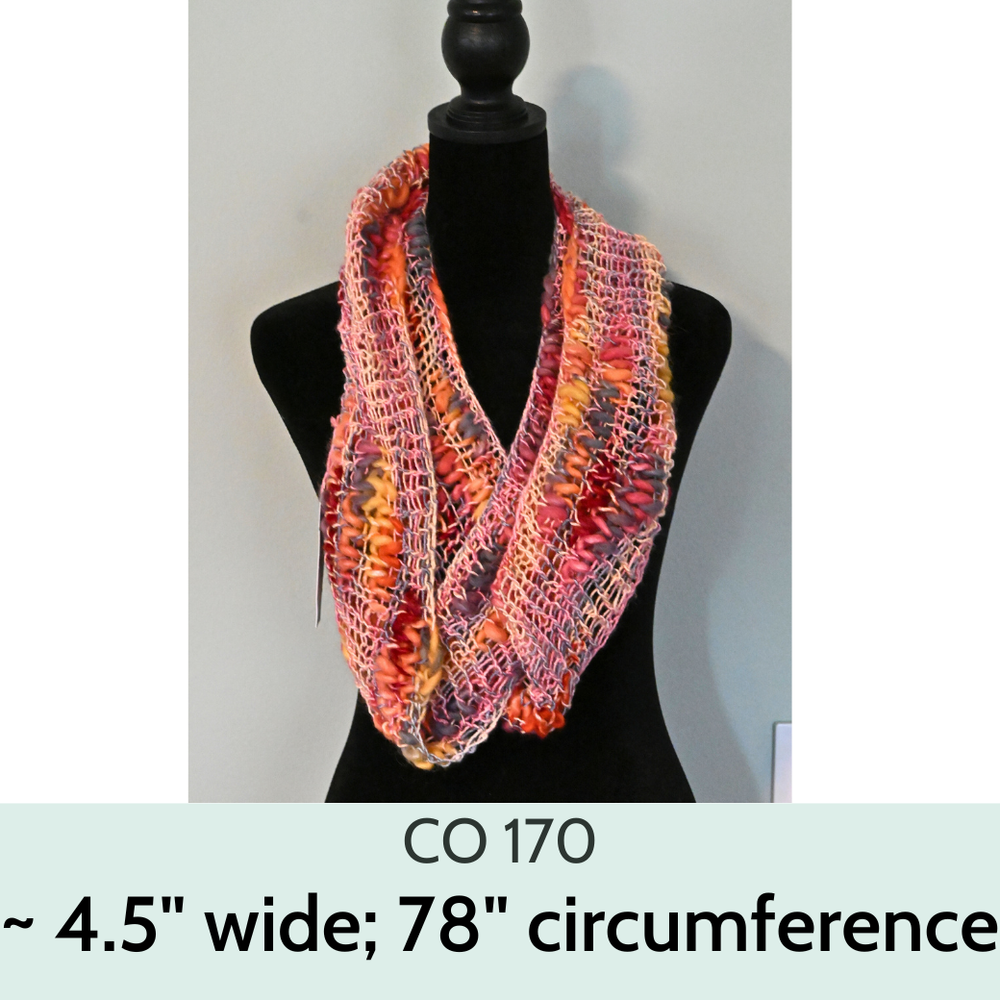 Red Maple Infinity Scarf