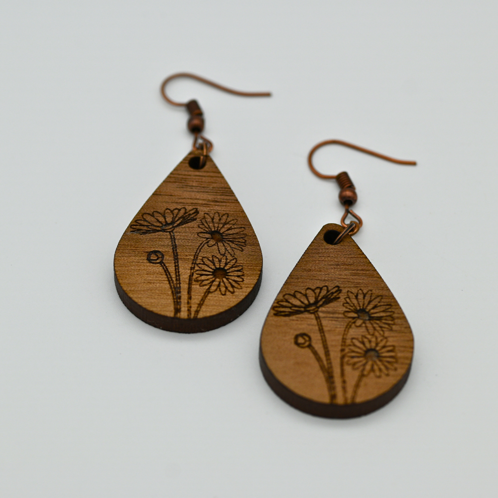 Simple Walnut Pendants