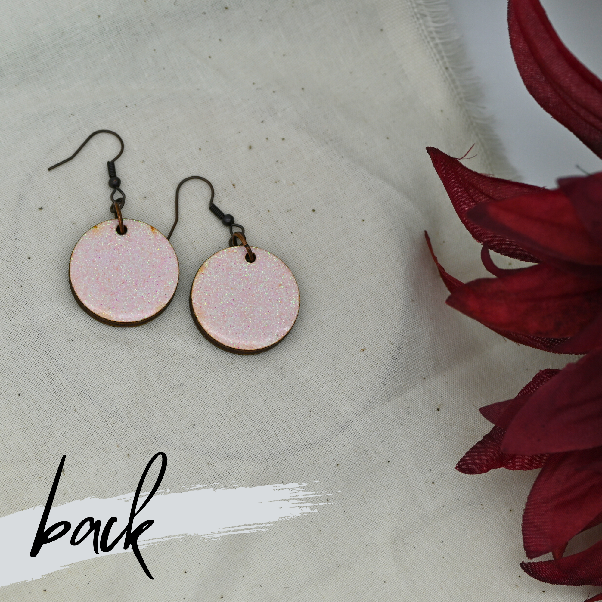 22 - Northern Lights' Fabric Collage (Pink glitter backs) - Small Circles - Back.png