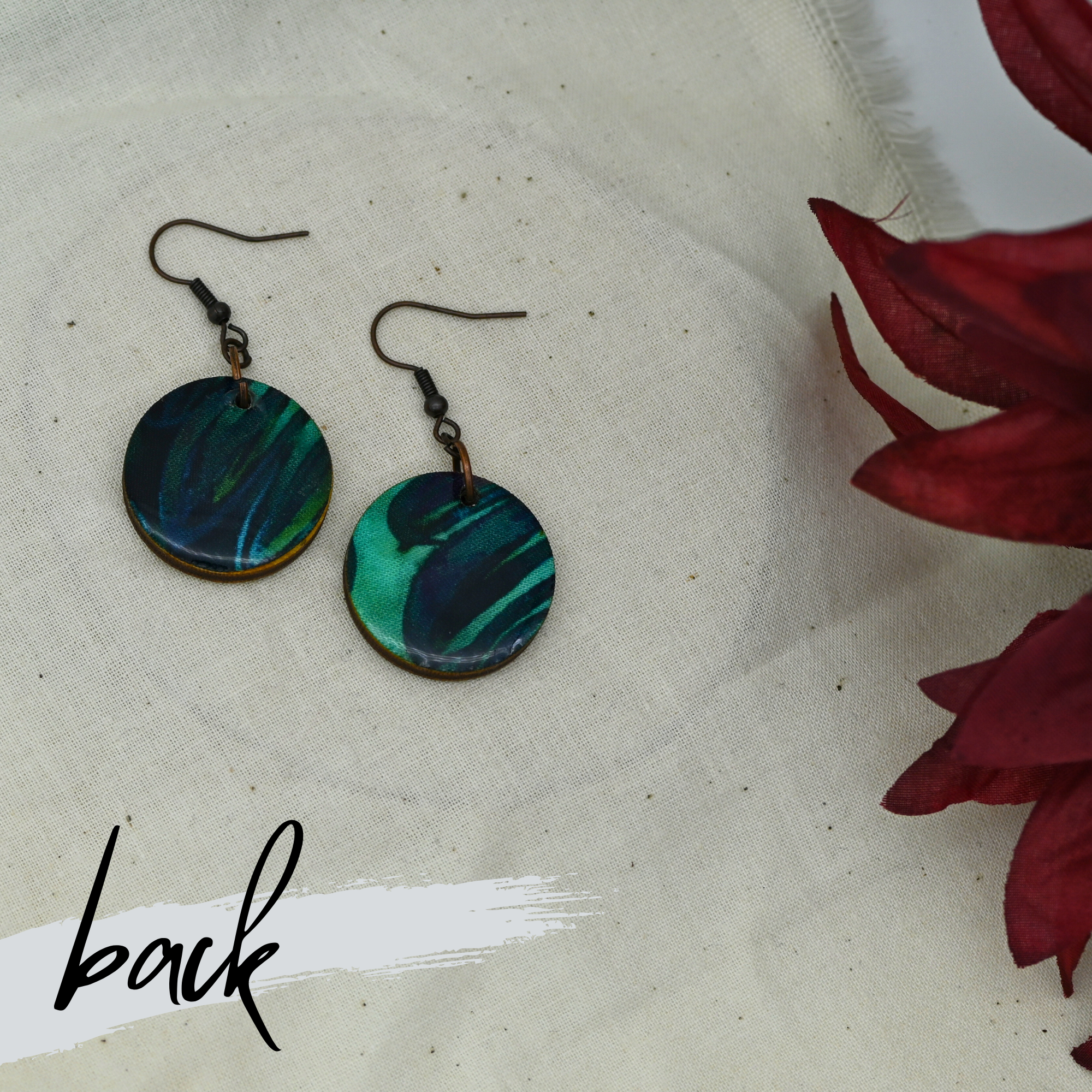 35 - Navy and Mint Washi - Small Circles - Back.png