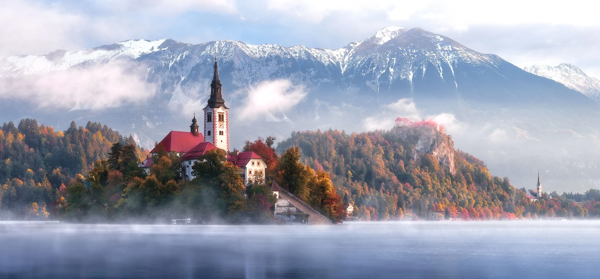 First Sunlight in Bled