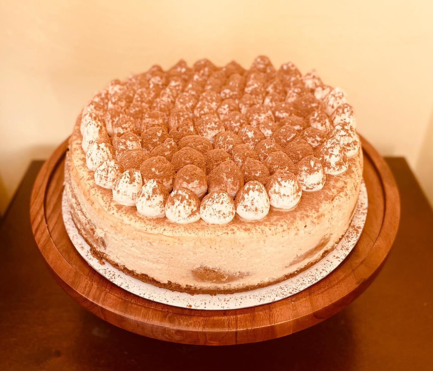 Happy Mother&rsquo;s Day weekend to all of the mom&rsquo;s out there, you are appreciated! 

Feat. our Tiramisu Cheesecake with a mocha filling, layered with homemade ladyfingers and a whipped espresso topping.

#tkab #topknot #homebakery #delicious 