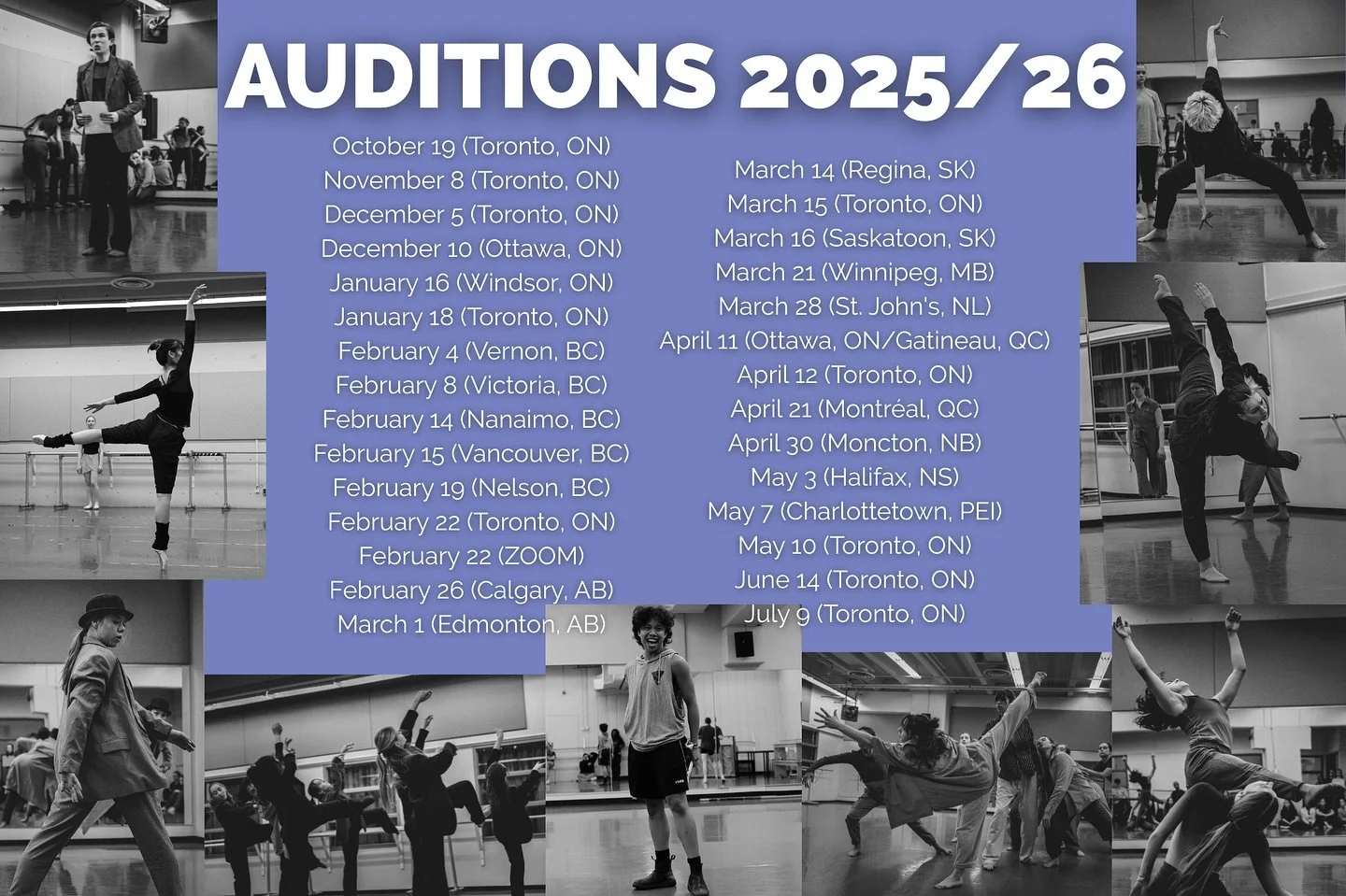 🚨 #AUDITIONS Open! Join #GeorgeBrownDance &mdash; train in ballet, jazz, hip hop, acting &amp; vocals.🕺 There&rsquo;s a program for everyone &amp; graduates enter the industry as triple-threat talents. 🔥 Register today!🔗in bio!!! 

📸@ayanna.alle