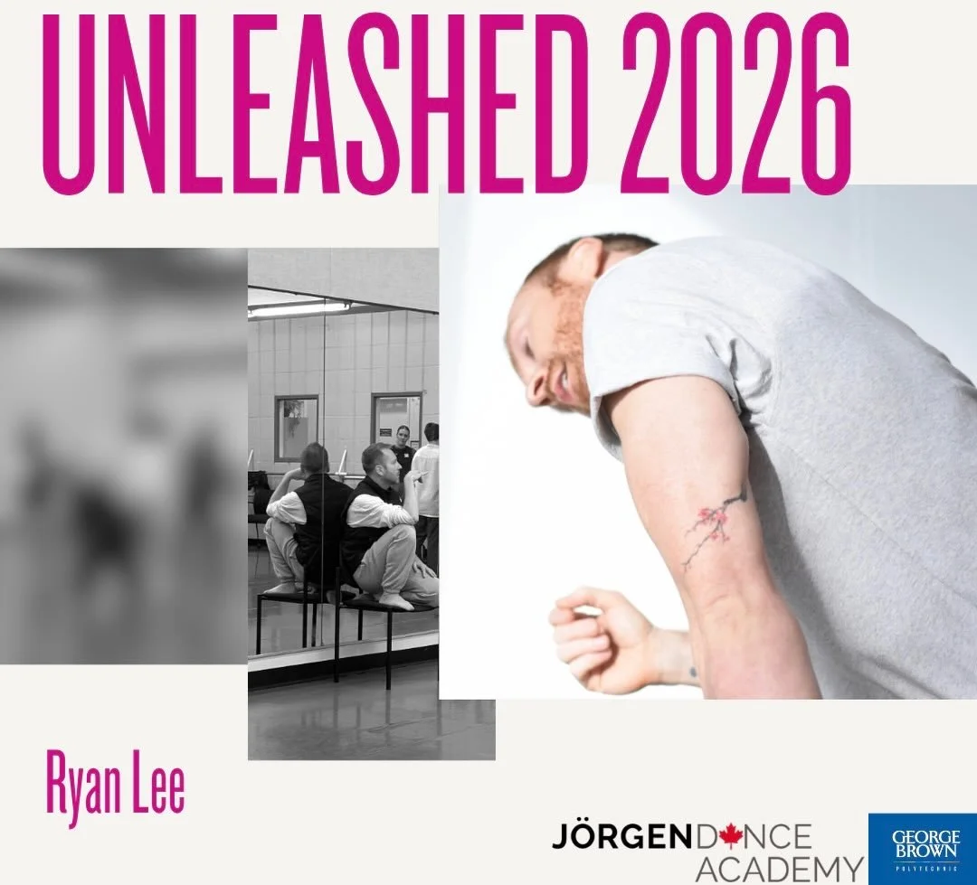 This week, we&rsquo;re spotlighting Unleashed 2026 choreographer Ryan Lee✨

Ryan is an independent dance artist and a graduate of Toronto Metropolitan University (BFA). He has performed with ProArteDanza, Toronto Dance Theatre, Kaeja d&rsquo;Dance, A