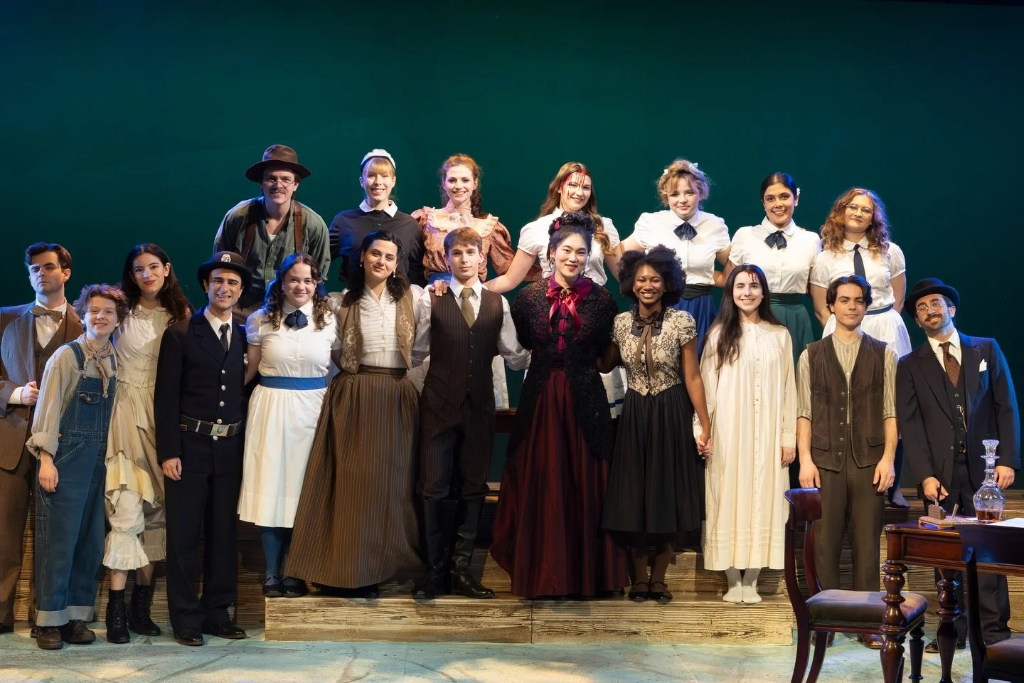 HAPPY CLOSING TO THE CAST AND CREW OF PICNIC AT HANGING ROCK!!! 🍎🏫🥁🧺🪨

On Saturday April 18th, we closed the first of our two productions in rep. Thank you to everyone who was involved in this production, including our audience members!🌟

THANK