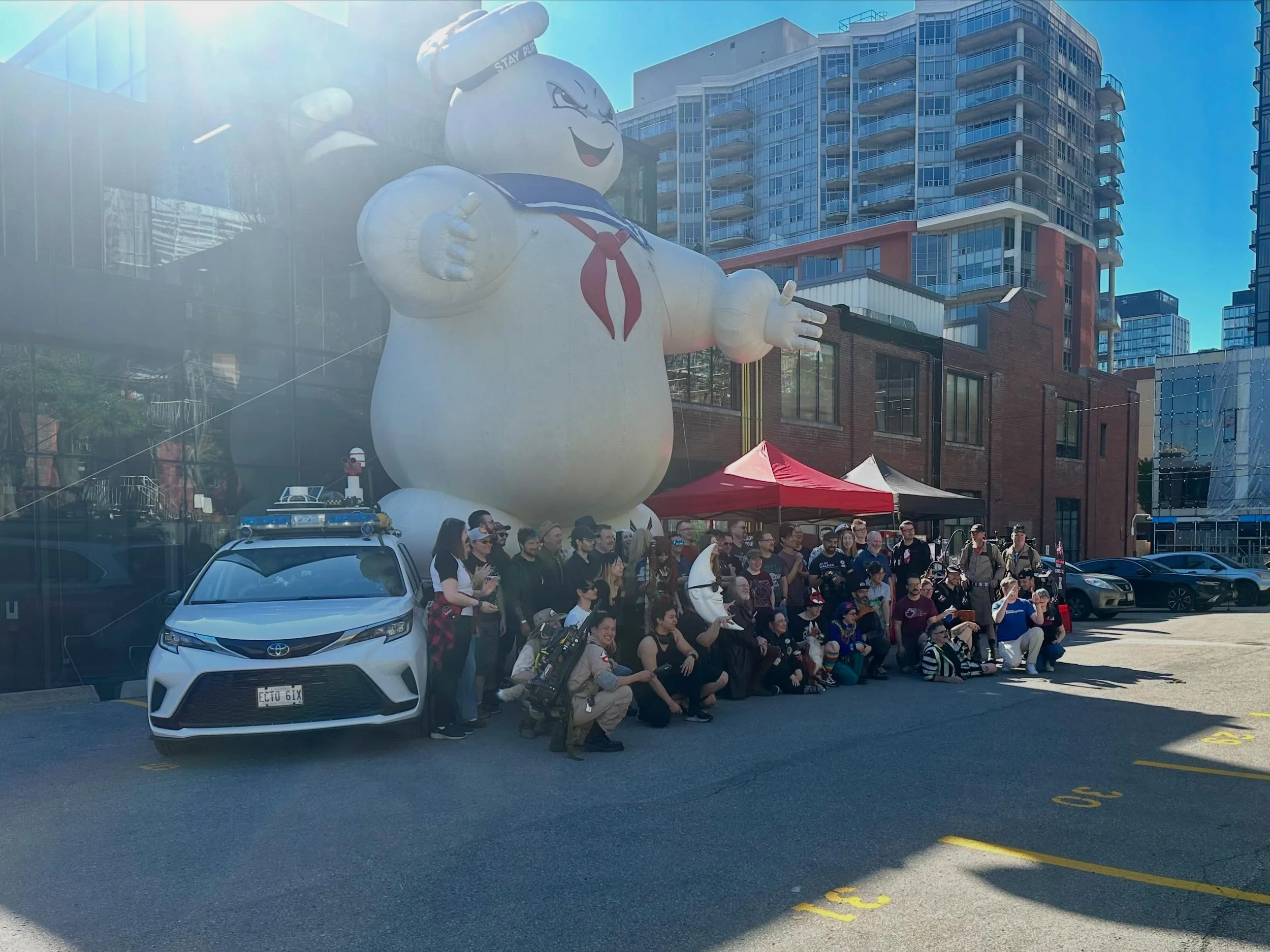 One day only! @torontopropexpo is at George Brown Polytechnic&rsquo;s School of Media at 230 Richmond St E. Come see some amazing work by local artists, cosplayers and props experts as well as the @thetorontoghostbusters. @gbcollege