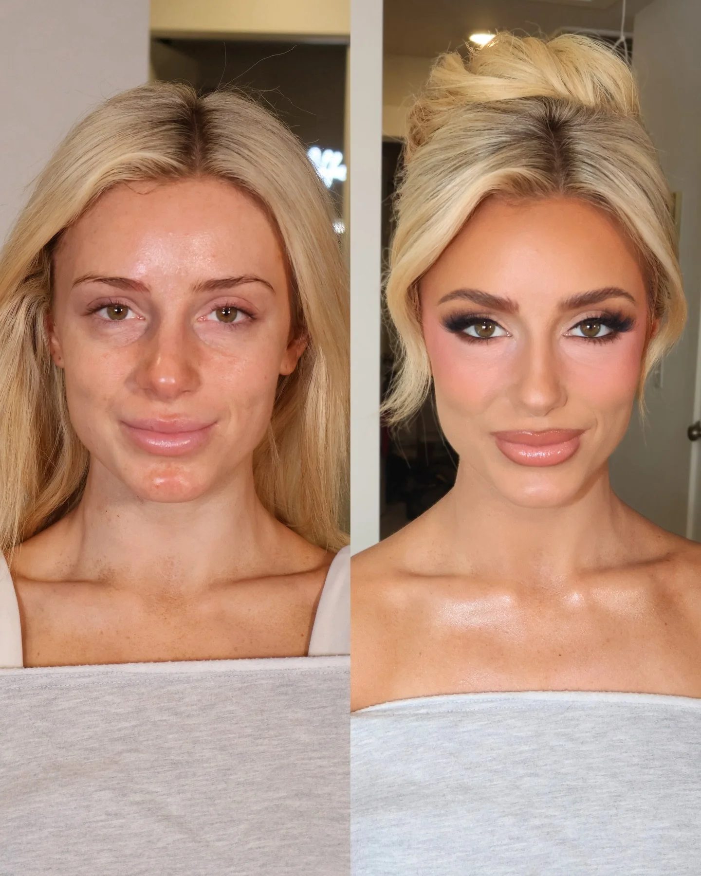 These photos need a permanent spot on the feed bc WOW😮&zwj;💨🔥 @chloe_holladay is a babe!!! Be on the look out for a fullll in depth breakdown of her look coming soon!🤭
&bull;
#alabamamua #huntsvillemua #nashvillemua #travelmua #chloeholladay