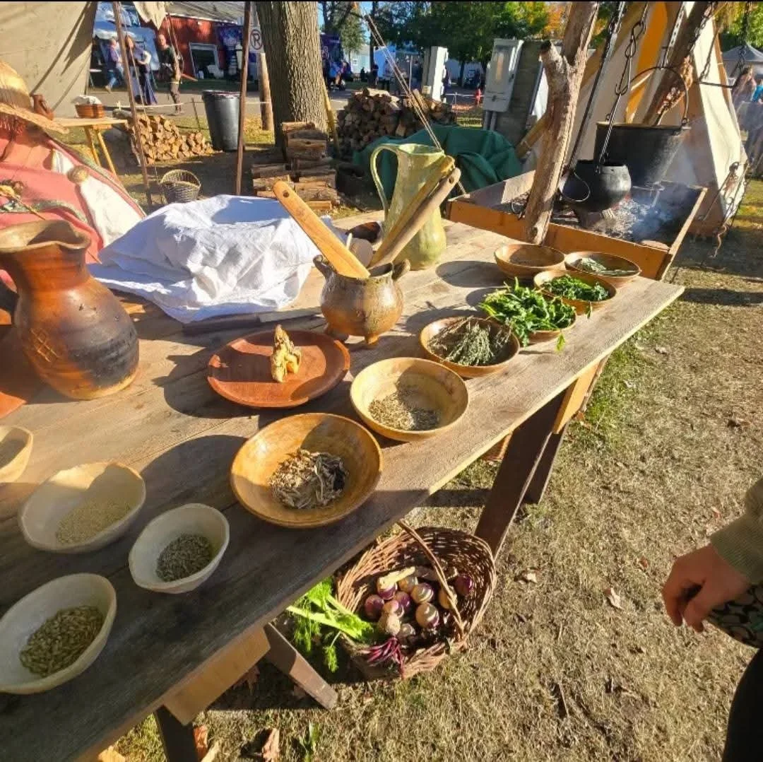 ingredients on display