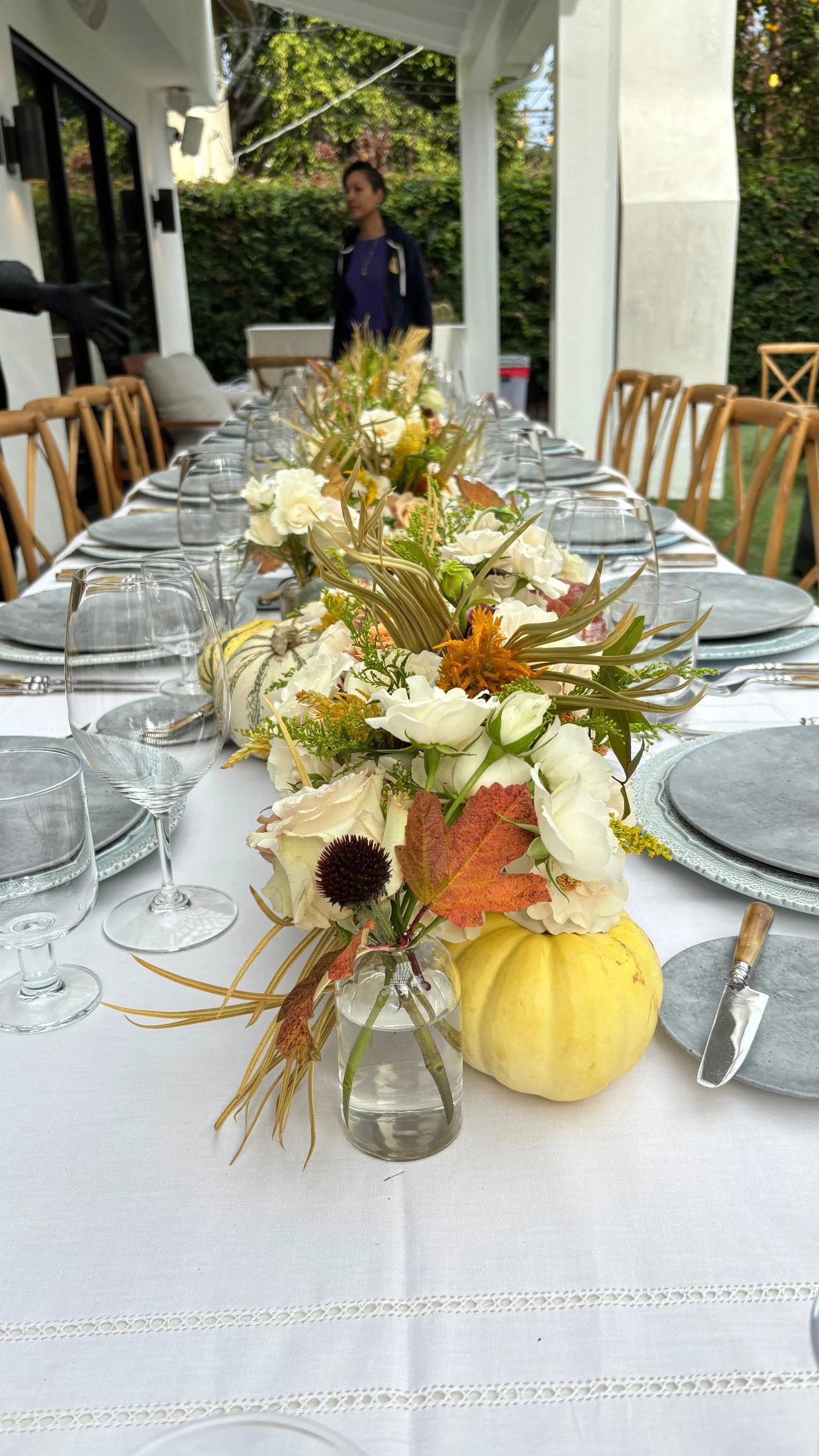 fall tablescape
