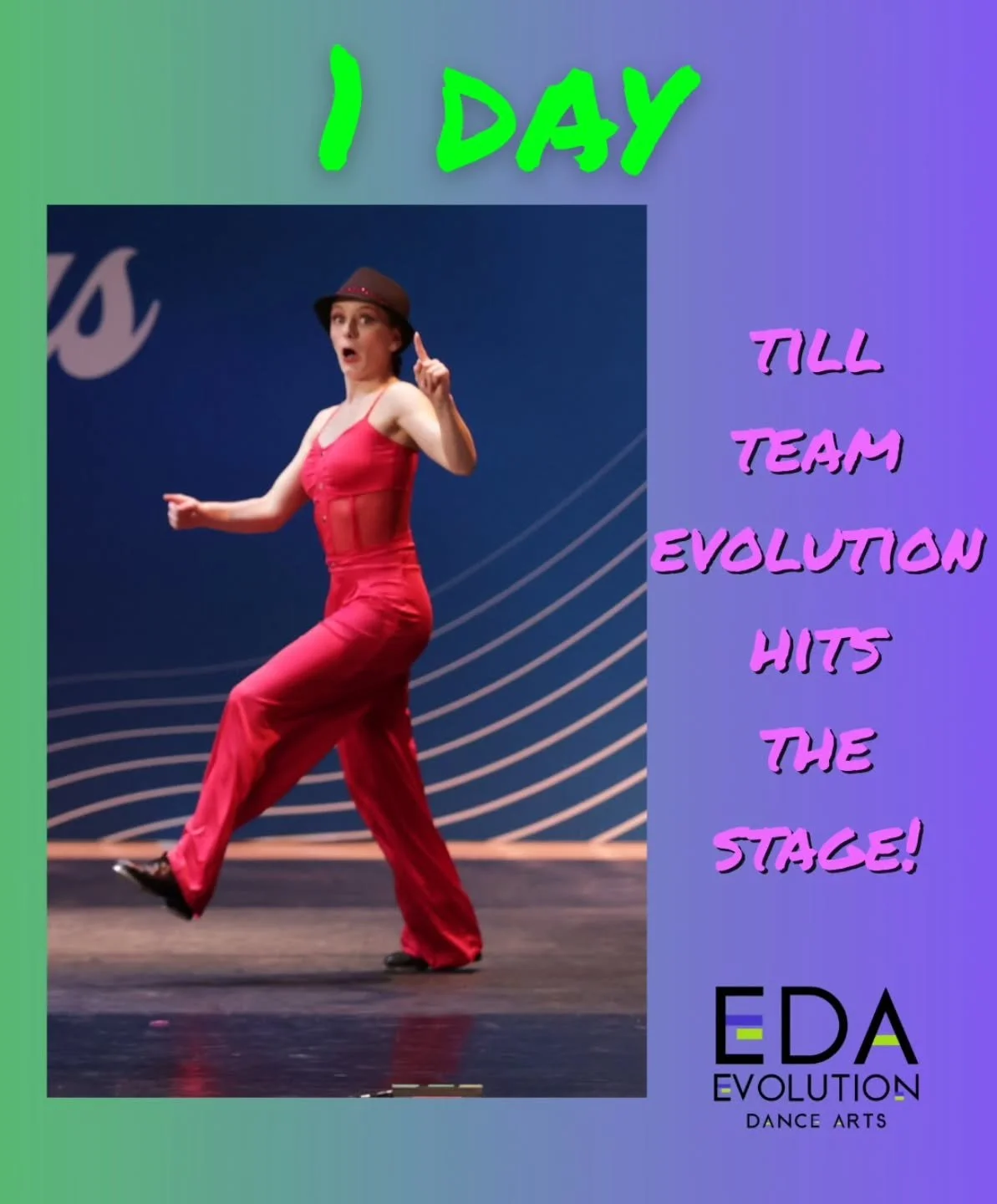 1 more day till we head into our first team competition!!!💜💚💜💚