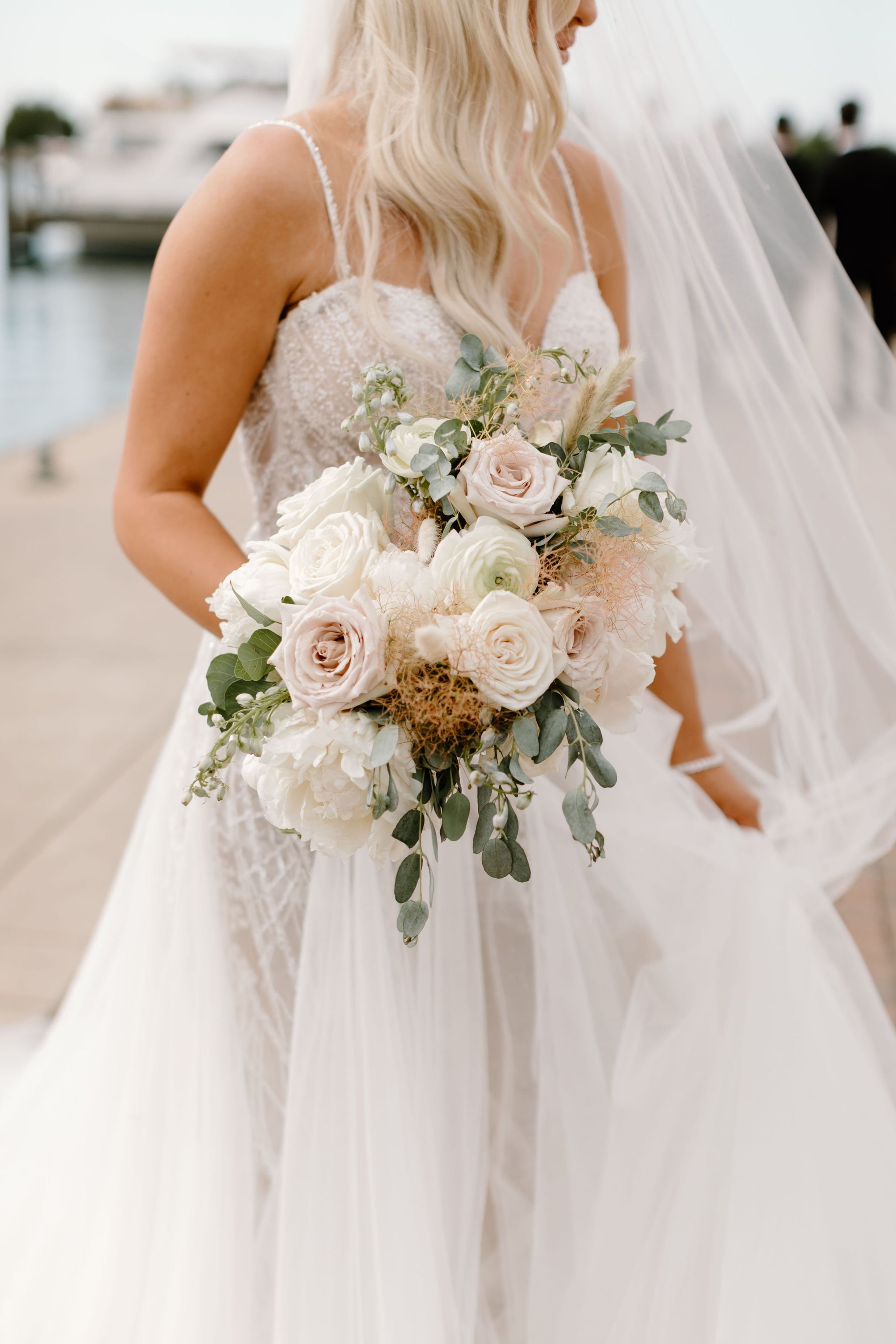 Bay Harbor Yacht Club wedding florals