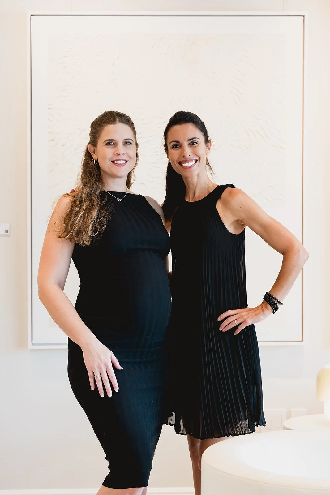 Janine Every & Josie Frazer at IDG's exibition "Spatial Dialogue" during Cayman Art Week 2026