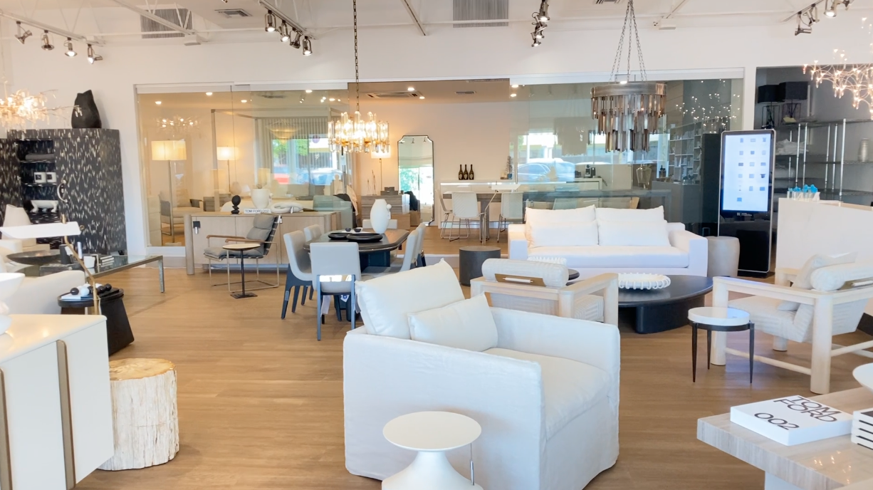 Before photo of IDG Showroom