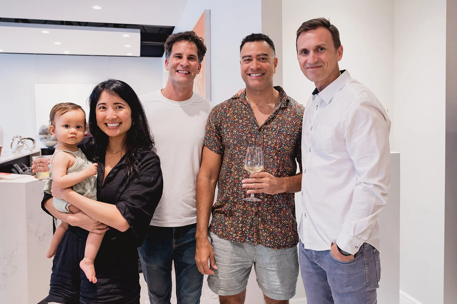 Guests at IDG's exhibition "Spatial Dialogue" during Cayman Art Week 2026.